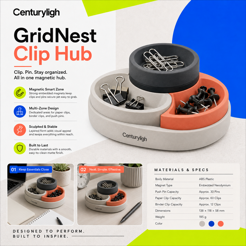 Centuryligh™ GridNest Clip Hub