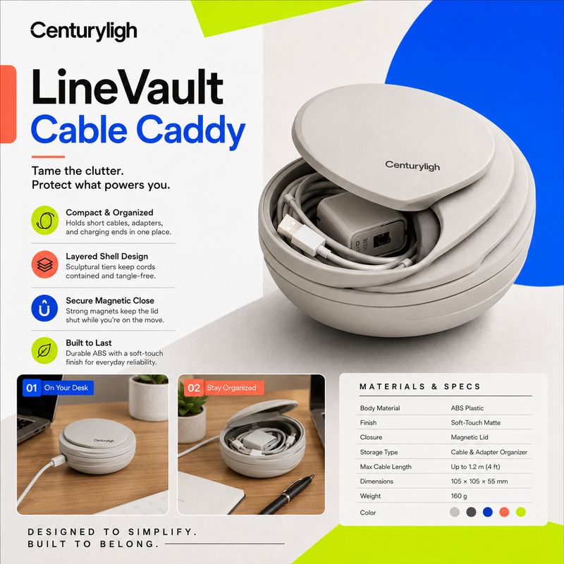Centuryligh™ LineVault Cable Caddy
