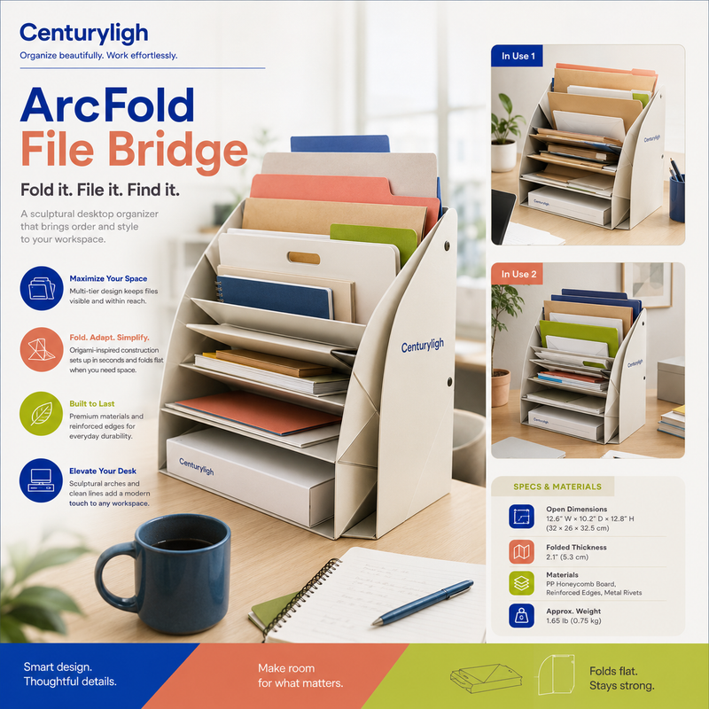 Centuryligh™ ArcFold File Bridge
