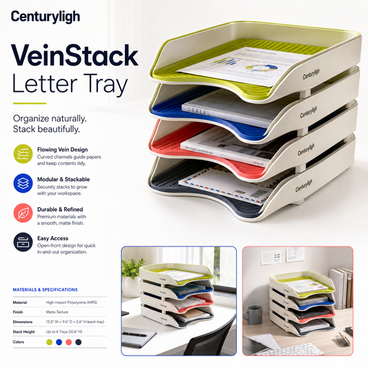 Centuryligh™ VeinStack Letter Tray